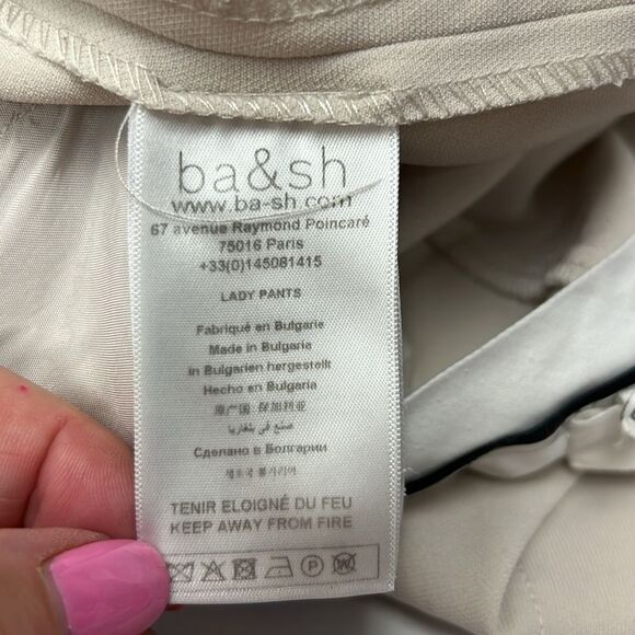 BA&SH Shen off-white trouser pants size 40 size 8 EUC - Picture 10 of 13